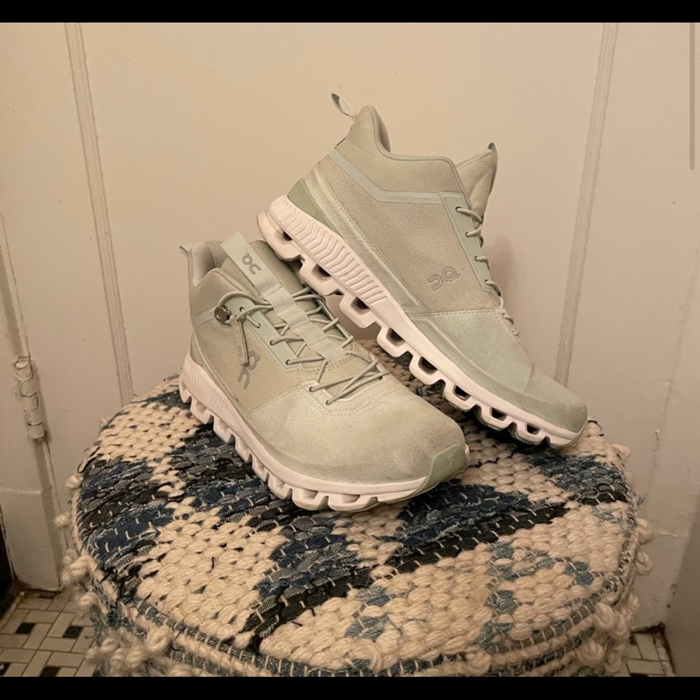 On cloud running shoes